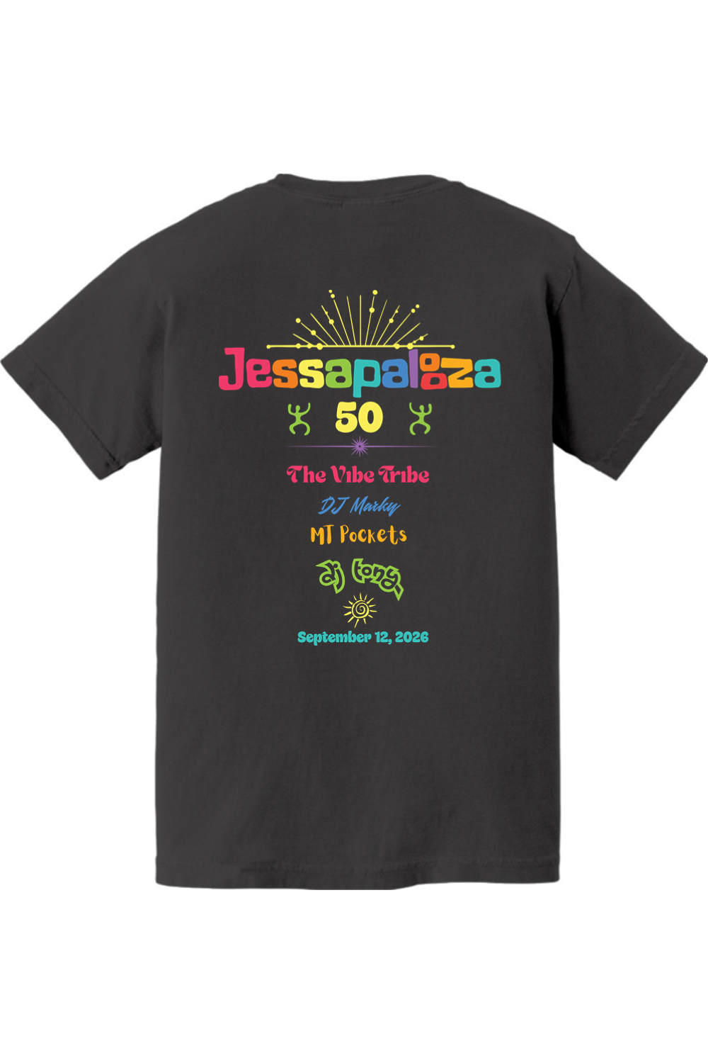 Jessapalooza Color Comfort Colors T-Shirt - Kids