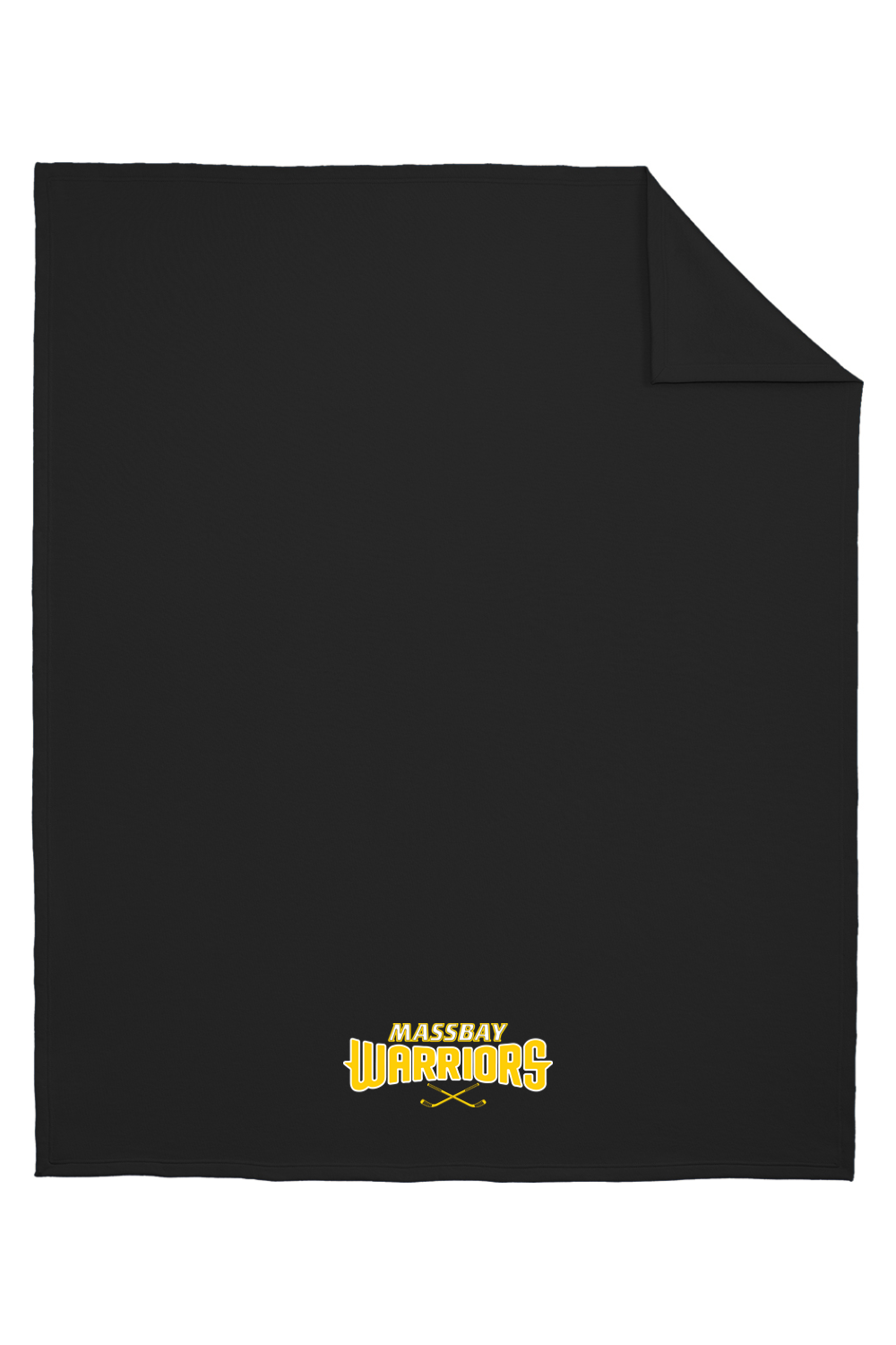 MassBay Warriors Fleece Sweatshirt Blanket