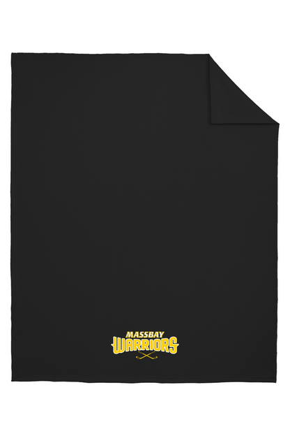 MassBay Warriors Fleece Sweatshirt Blanket