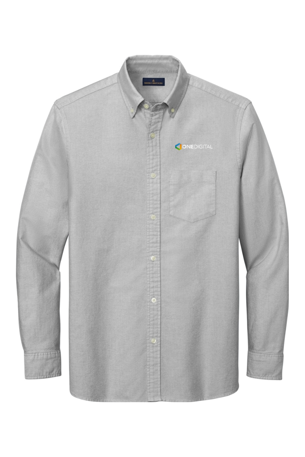Embroidered One Digital - Brooks Brothers Casual Oxford Cloth Shirt