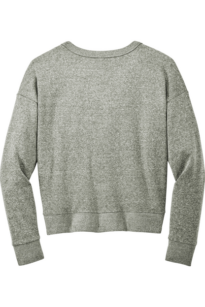 District Women's Perfect Tri Fleece V-Neck Sweatshirt - DT1312
