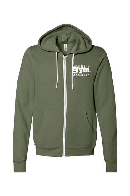 The Little Gym - Bella + Canvas Sponge Fleece Full-Zip Hoodie