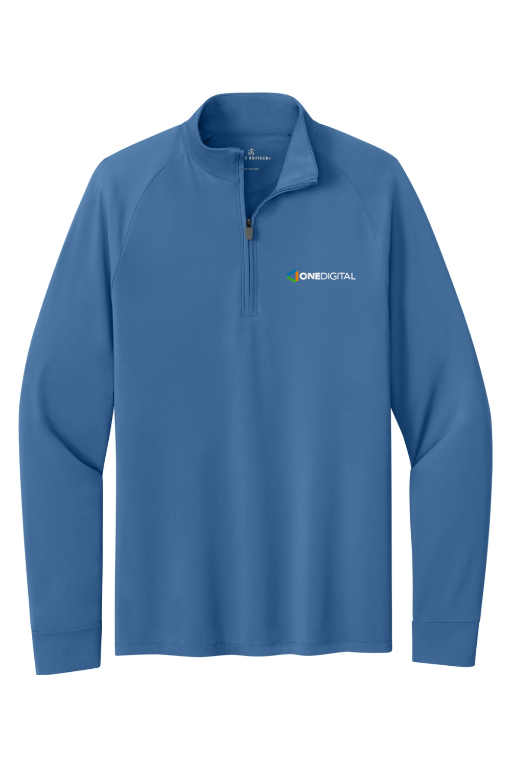 Embroidered One Digital - Brooks Brothers Luxe Performance 1/4-Zip