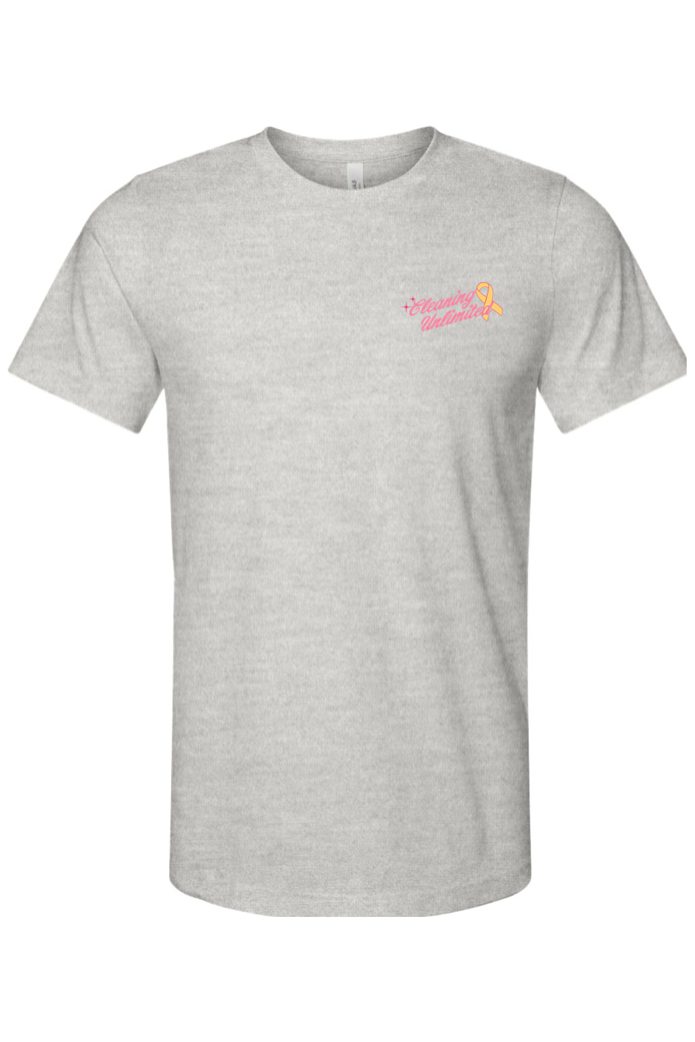 Cleaning Unlimited Summer Pink Cotton T-Shirt - Unisex