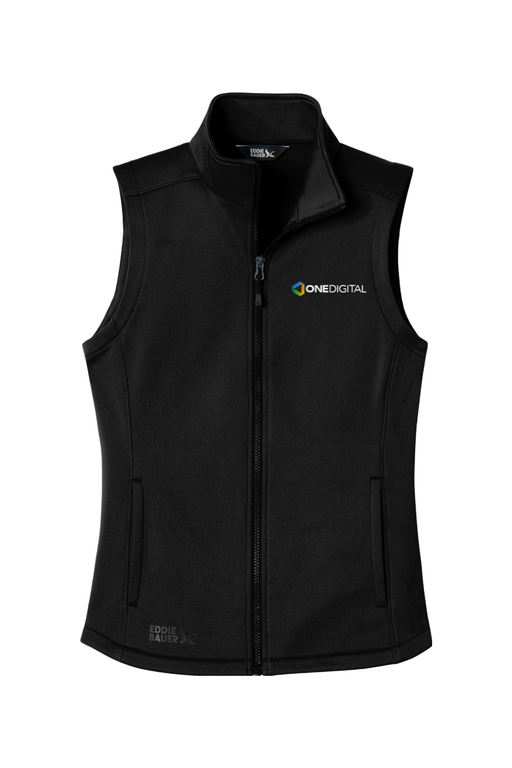 Embroidered One Digital - Eddie Bauer Women's Smooth Mid Layer Fleece Vest