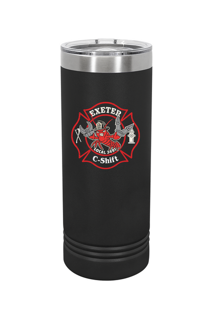Exeter Fire C-Shift 22 oz. Skinny Tumbler with Slider Lid
