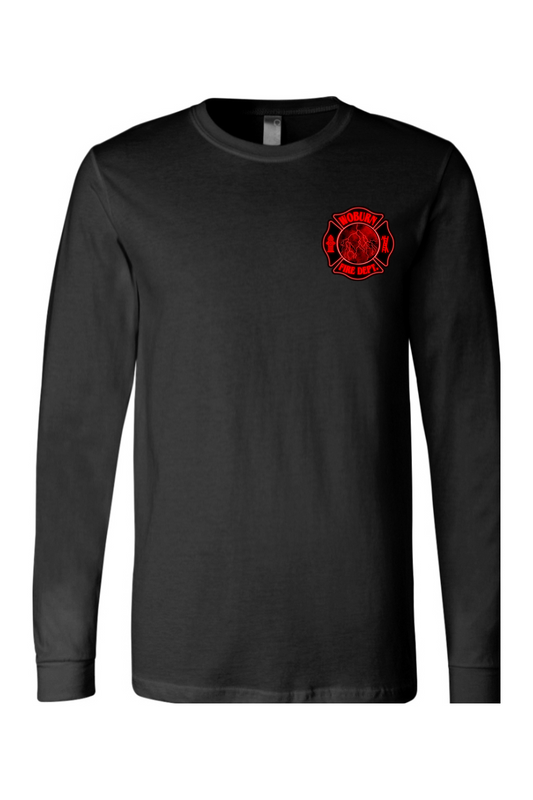 Woburn Fire Halloween 2026 Long Sleeve T-Shirt - Adult