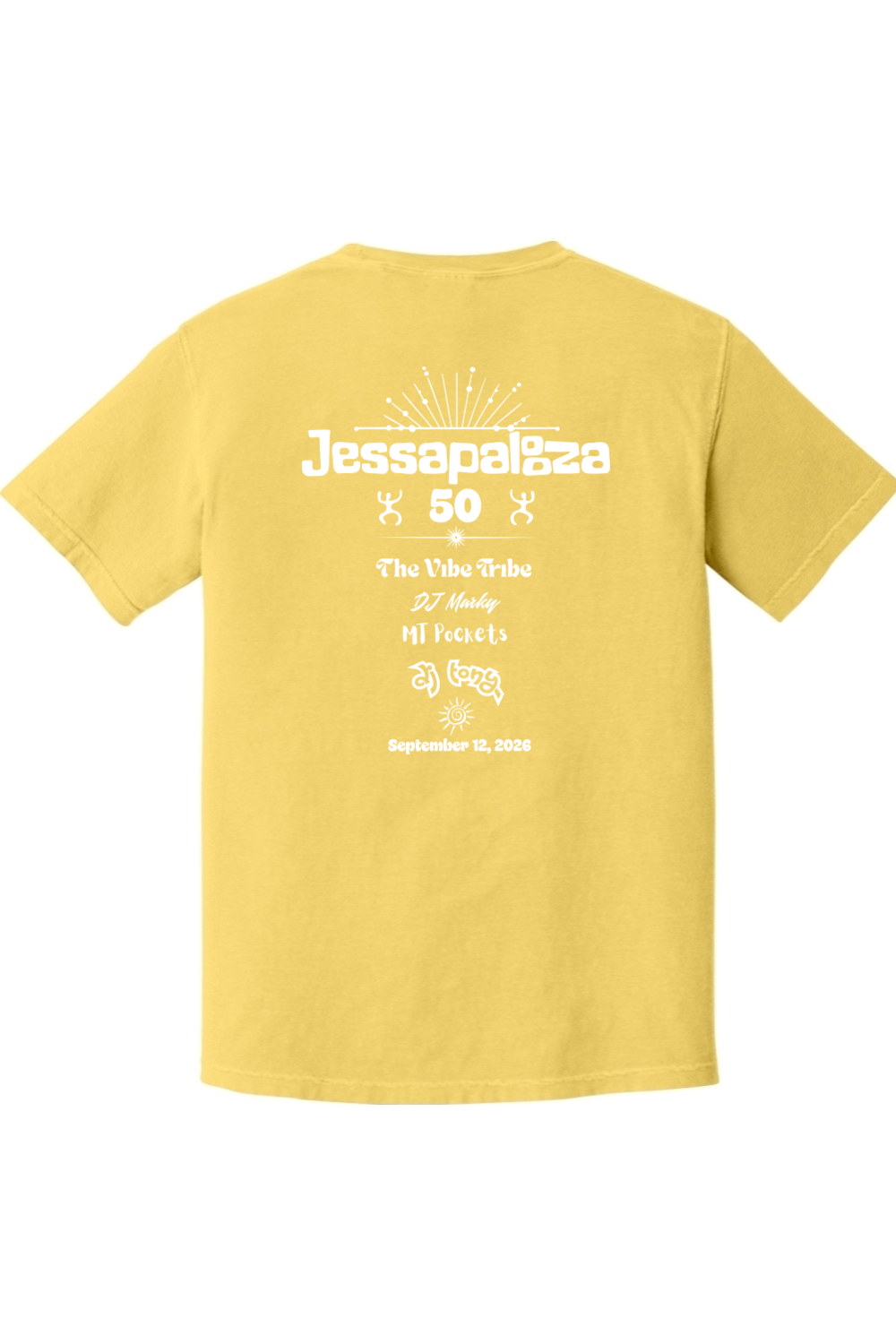 Jessapalooza Comfort Colors T-Shirt - Adult Men's/Unisex