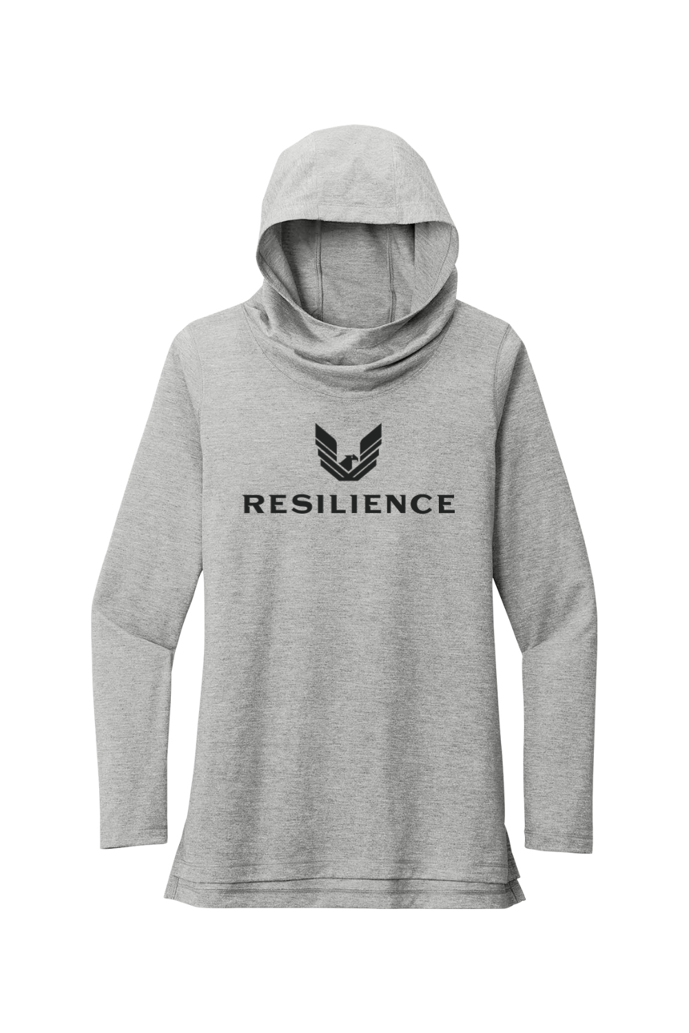 Tri-Blend Wicking Long Sleeve Hoodie Neutral - Womens
