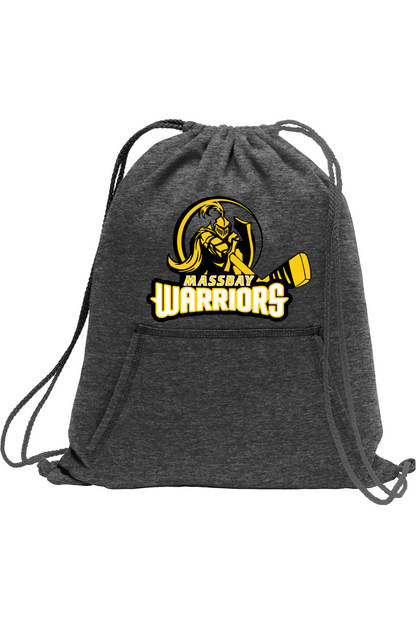 MassBay Warriors Fleece Sweatshirt Cinch Pack