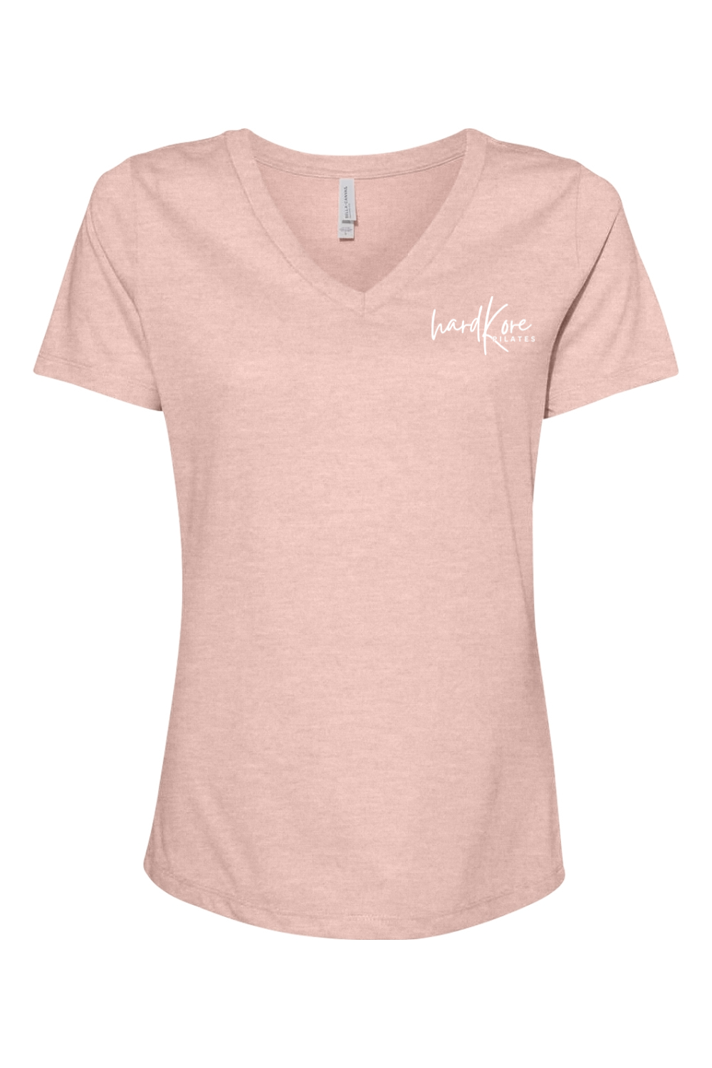 Hard Kore Relaxed Heather CVC V-Neck T-Shirt - Women's