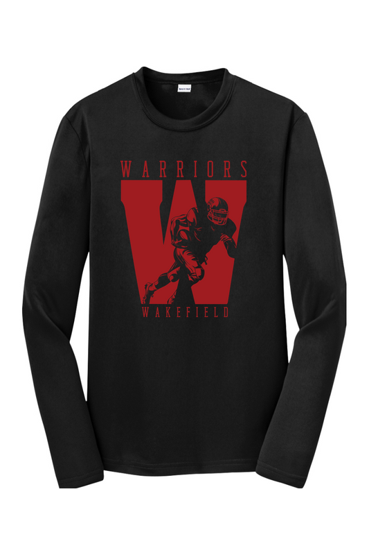 Wakefield Warriors Football Long Sleeve Performance T-Shirt - Youth