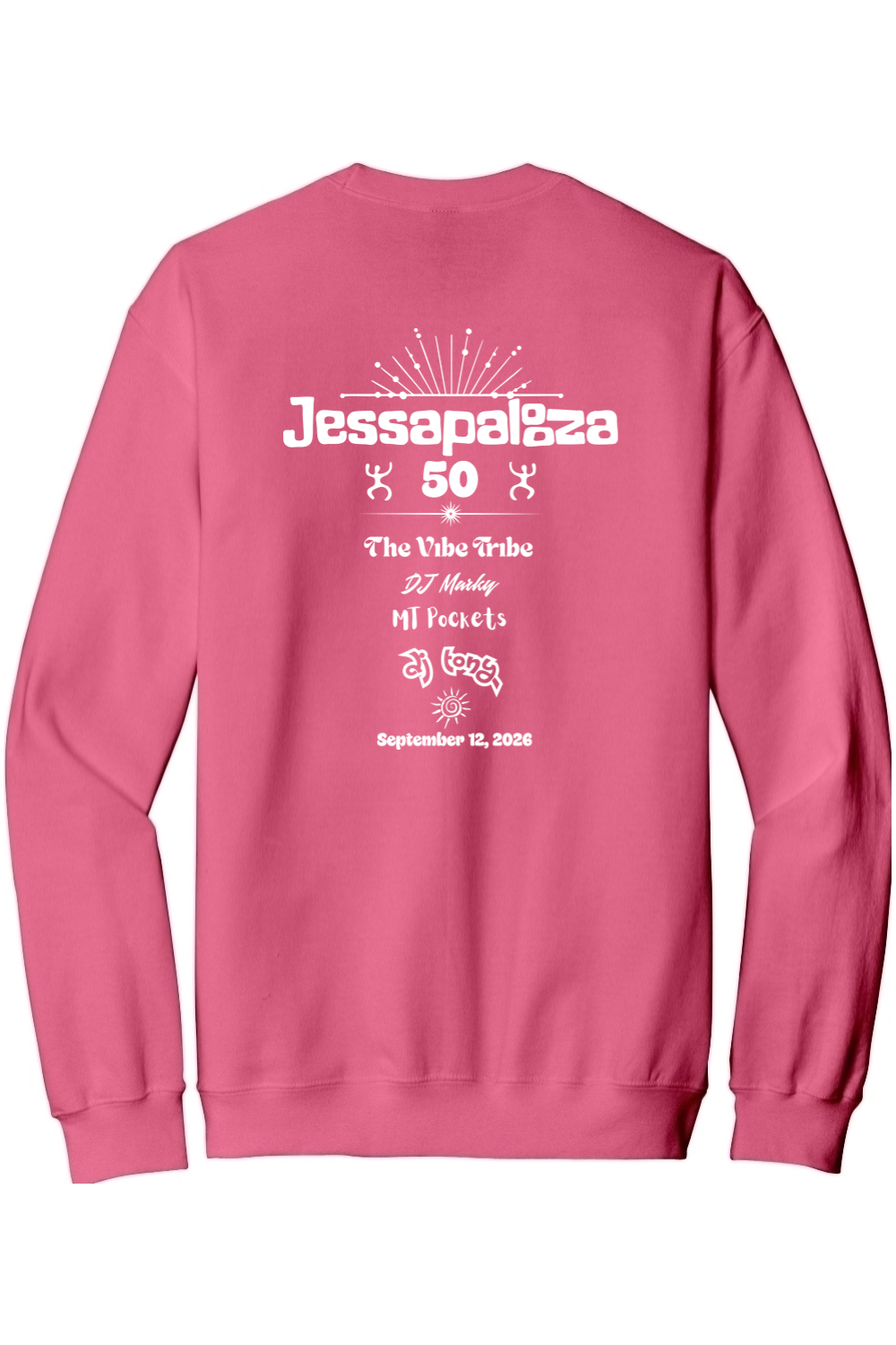 Jessapalooza Crewneck Sweatshirt - Adult Men's/Unisex