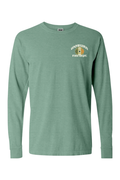 Woburn Fire St. Patrick's Day 2026 Comfort Colors Long Sleeve T-Shirt - Men's