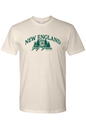 New England Golf Greens - Design 2 - Cotton T-Shirt - Adult Unisex
