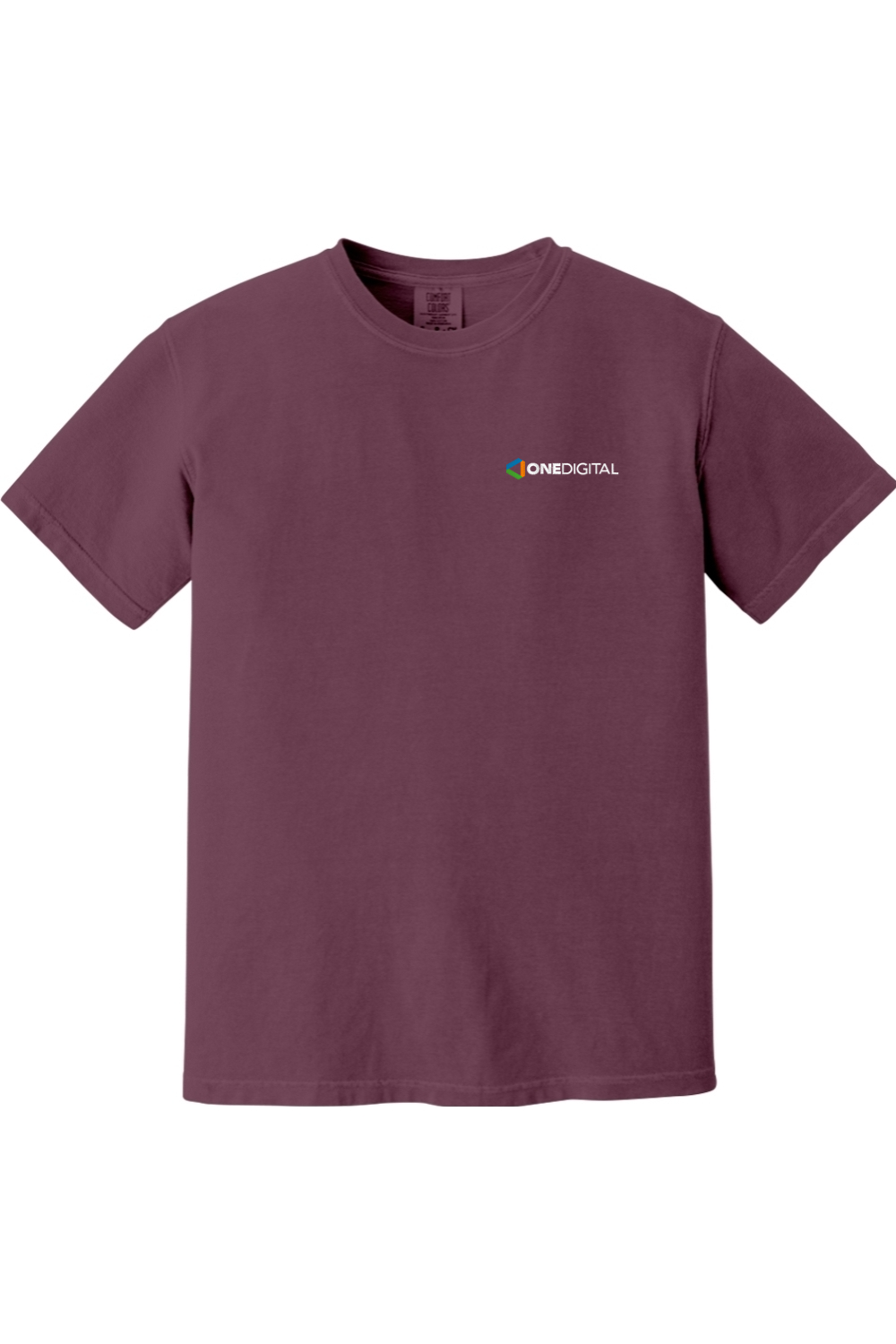 Embroidered One Digital - Comfort Colors Ringspun Short Sleeve Shirt