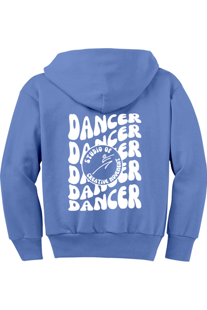 Studio of Creative Movement Dancer Full-Zip Hooded Sweatshirt - Youth