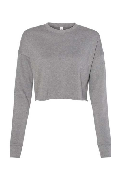 Bella + Canvas Women's Crop Crew Fleece - 7503