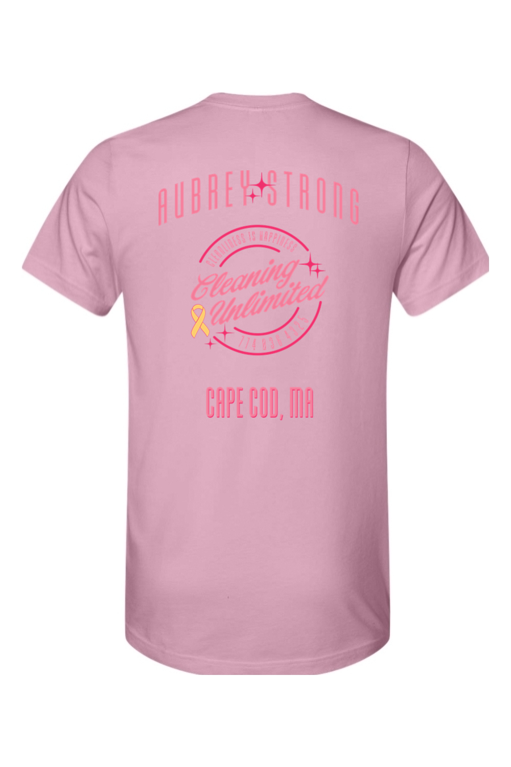 Cleaning Unlimited Summer Pink Cotton T-Shirt - Unisex