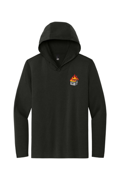 Woburn Trashers Hockey Tri-blend Long Sleeve Hooded Shirt - Men's / Unisex