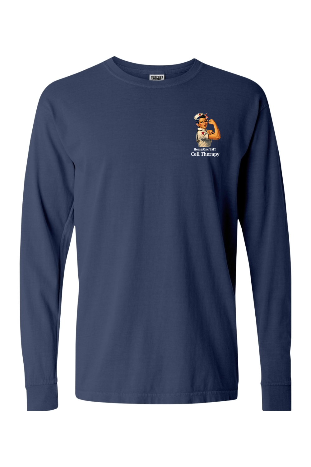 Lunder Nurse's Comfort Colors Long Sleeve T-Shirt - Unisex