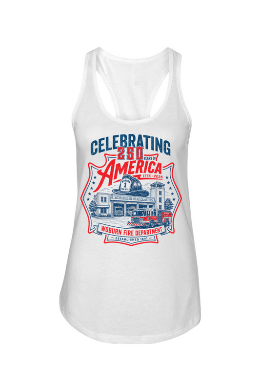 Celebrating 250 Years with WFD Cotton Blend Racerback Tank - Women's