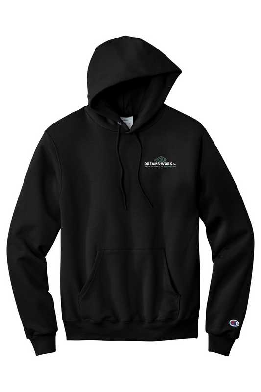Dreams Work Co. Champion 50/50 Hooded Sweatshirt - Unisex Adult