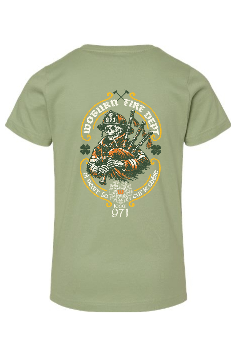 Woburn Fire St. Patrick's Day 2026 Cotton T-Shirt - Kids
