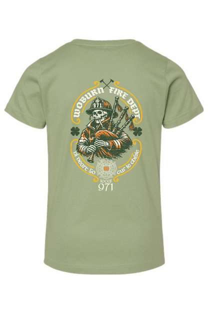 Woburn Fire St. Patrick's Day 2026 Cotton T-Shirt - Kids