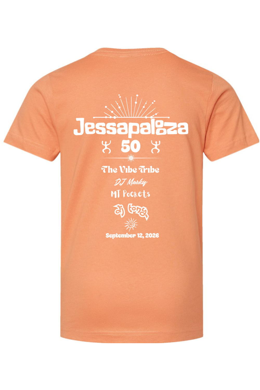 Jessapalooza Color Cotton T-Shirt  - Kids