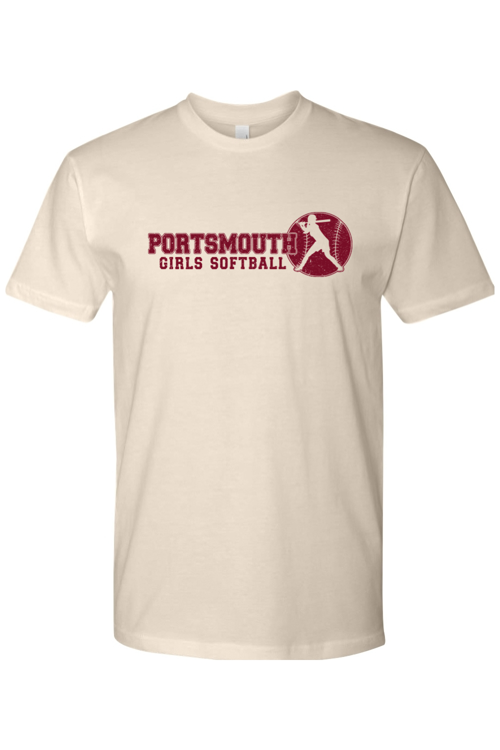 Portsmouth Girls Softball Cotton T-Shirt - Men's