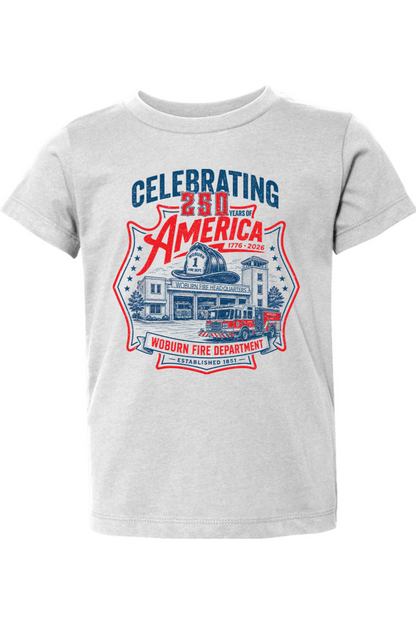 Celebrating 250 Years with WFD Cotton T-Shirt - Toddler