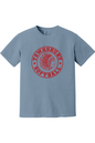 Tewksbury Softball Red Logo Comfort Colors T-Shirt - Men's
