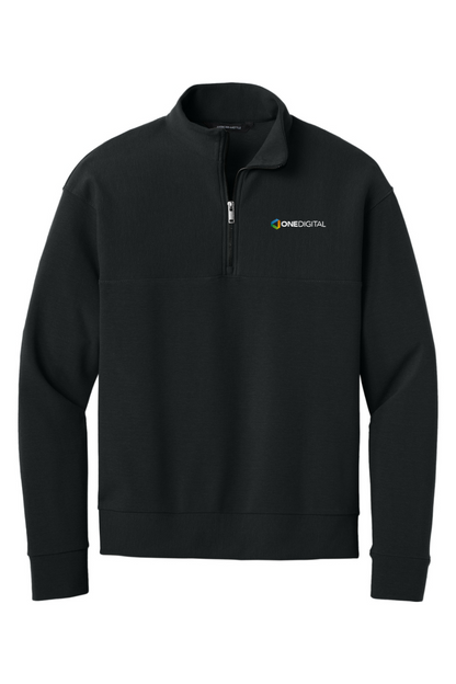 Embroidered One Digital - Mercer+Mettle Linear Texture 1/4-Zip