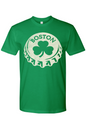 Boston Lucky Shamrock Cap Unisex Cotton T-Shirt