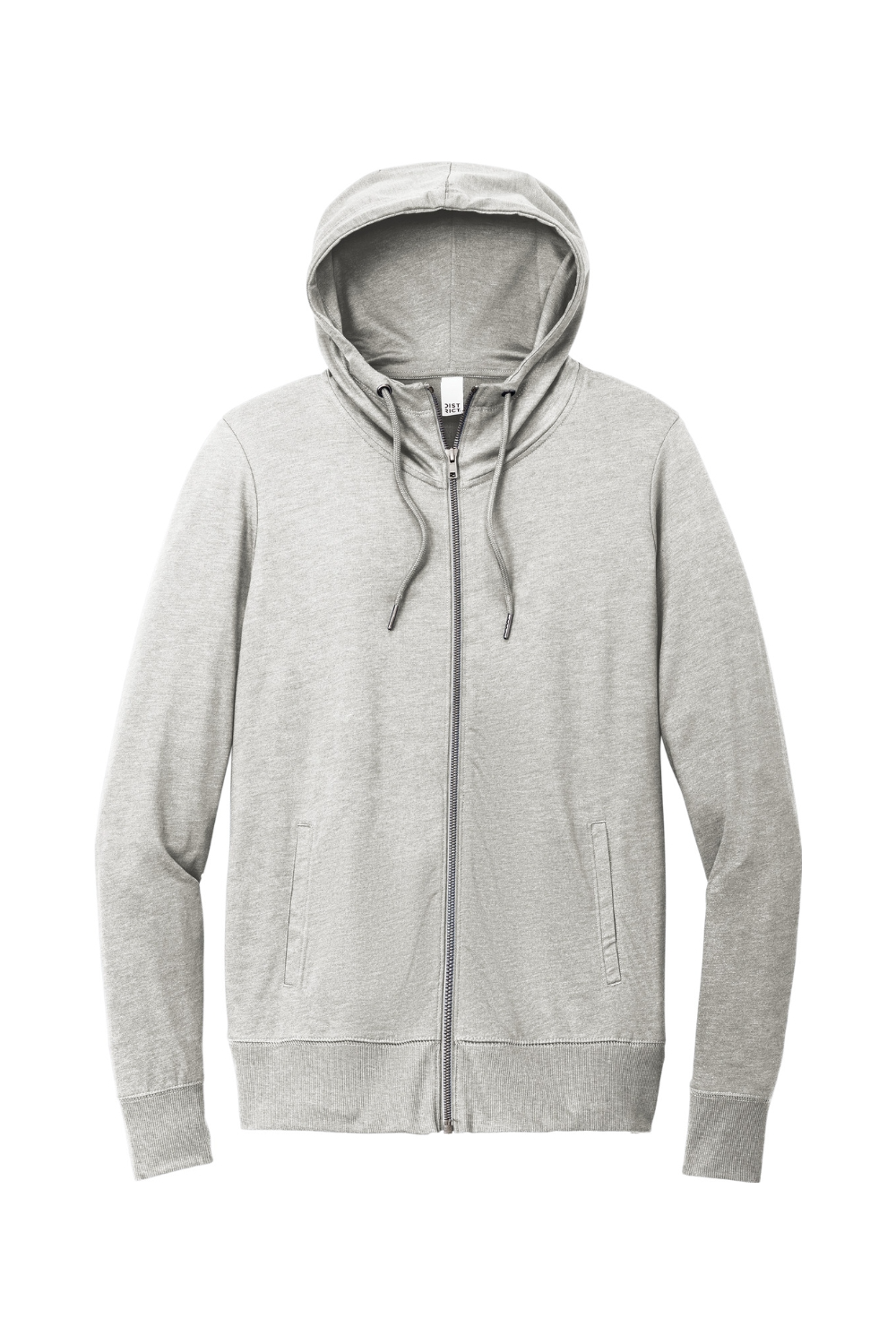 District Women's Featherweight French Terry Full-Zip Hoodie - DT673