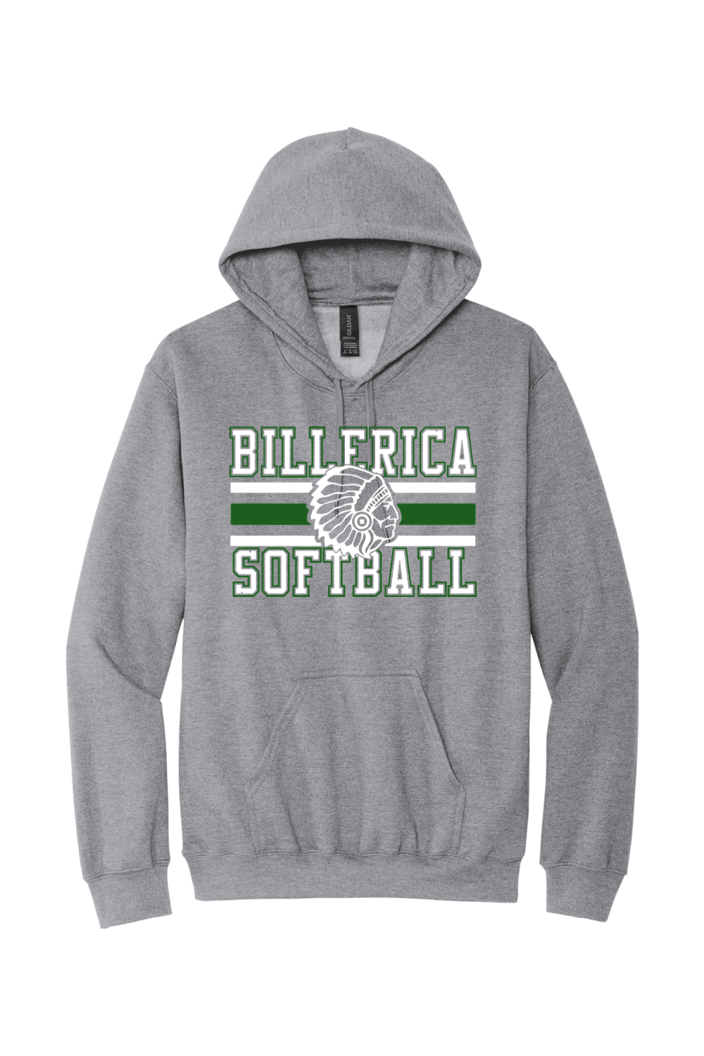 Billerica Softball Midweight Hooded Sweatshirt