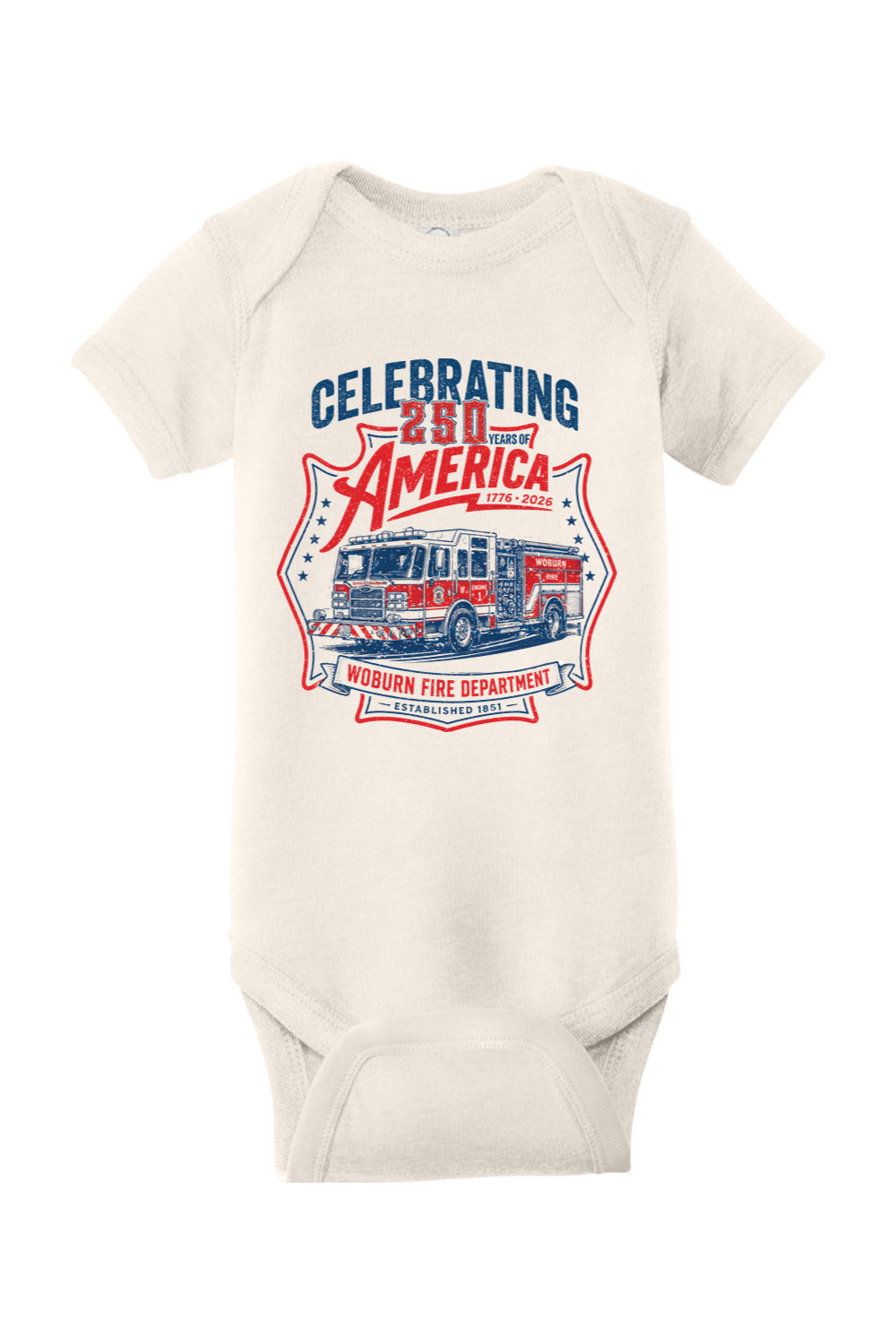 Celebrating 250 Years with WFD Fine Jersey Onesie - Infant