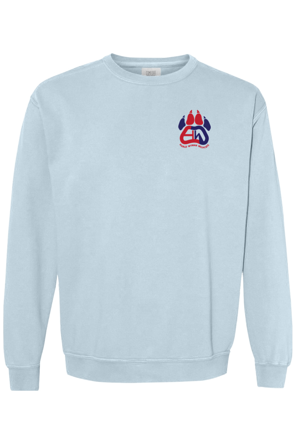 Hurld Wyman Wildcats Comfort Colors Unisex Sweatshirt