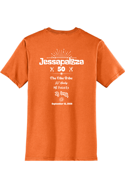 Jessapalooza Cotton T-Shirt - Adult Mens/Unisex