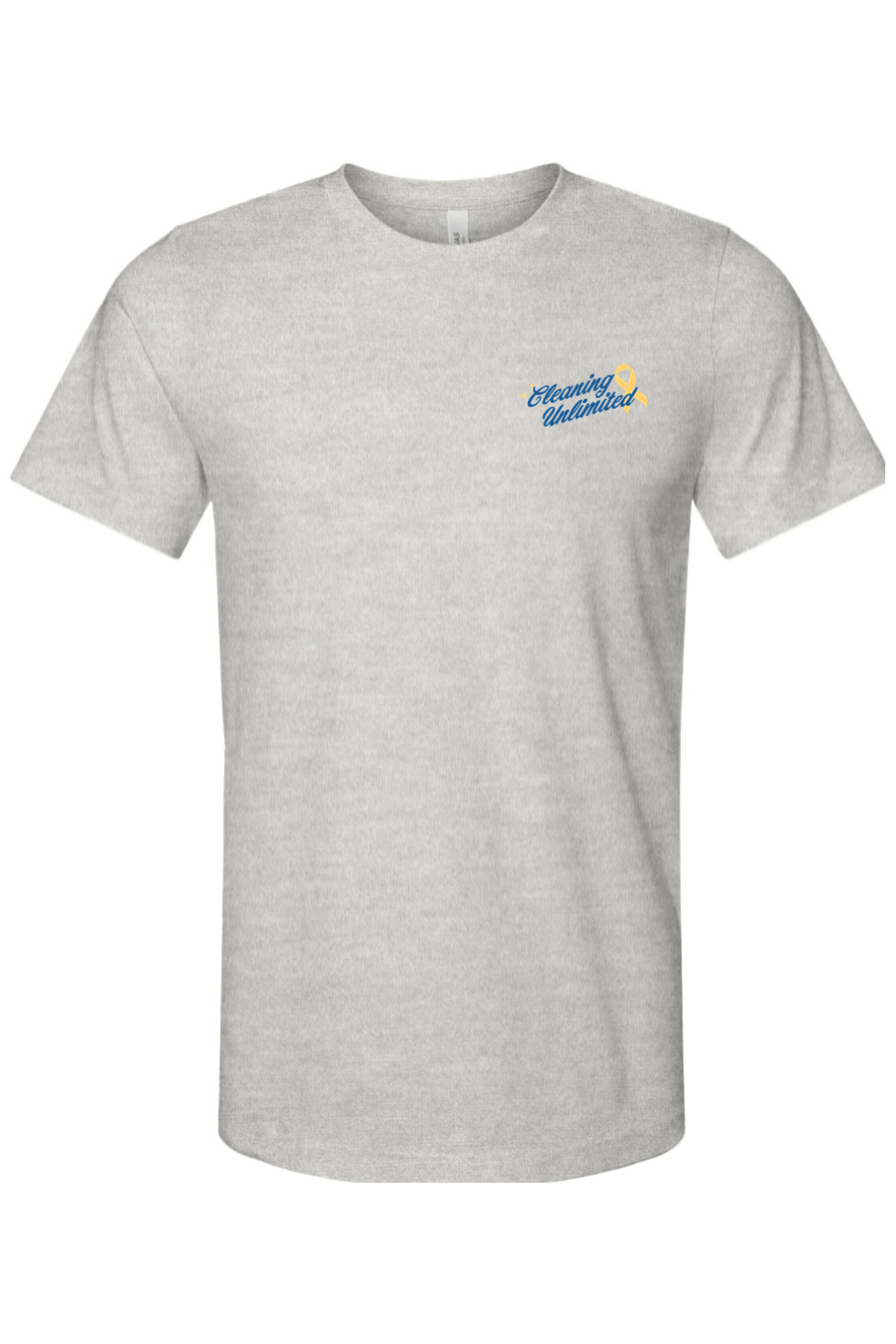 Cleaning Unlimited Summer Blue Cotton T-Shirt - Unisex