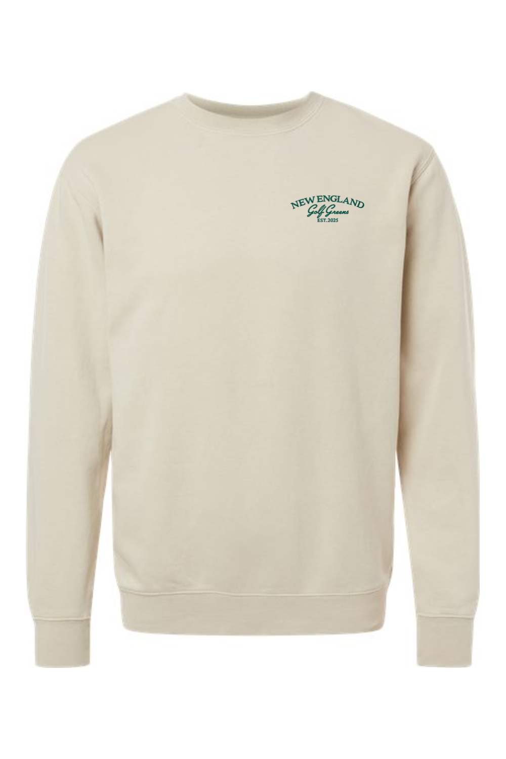 New England Golf Greens Pigment-Dyed Crewneck Sweatshirt - Unisex