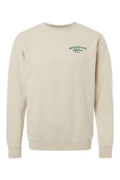 New England Golf Greens Pigment-Dyed Crewneck Sweatshirt - Unisex
