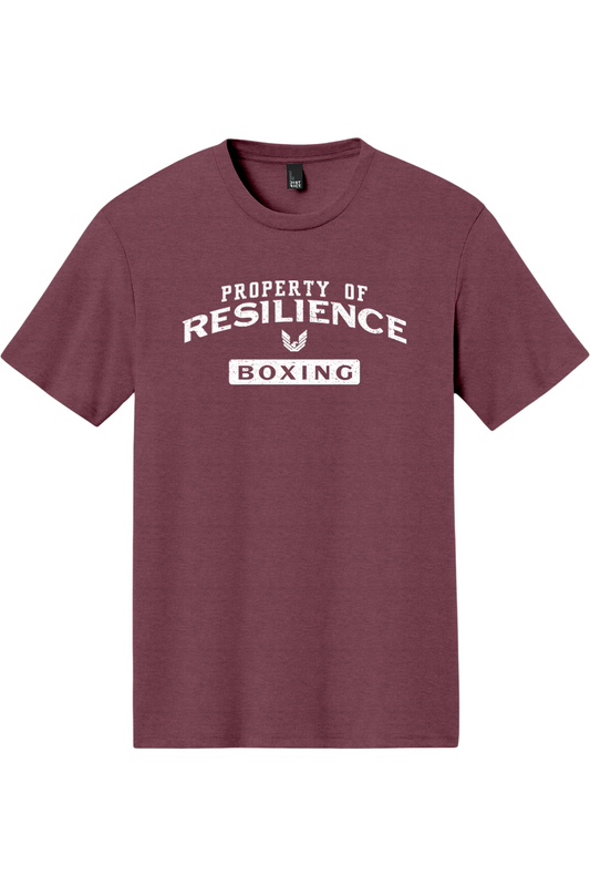 Property of Resilience Boxing Tr-Blend T-Shirt - Men's