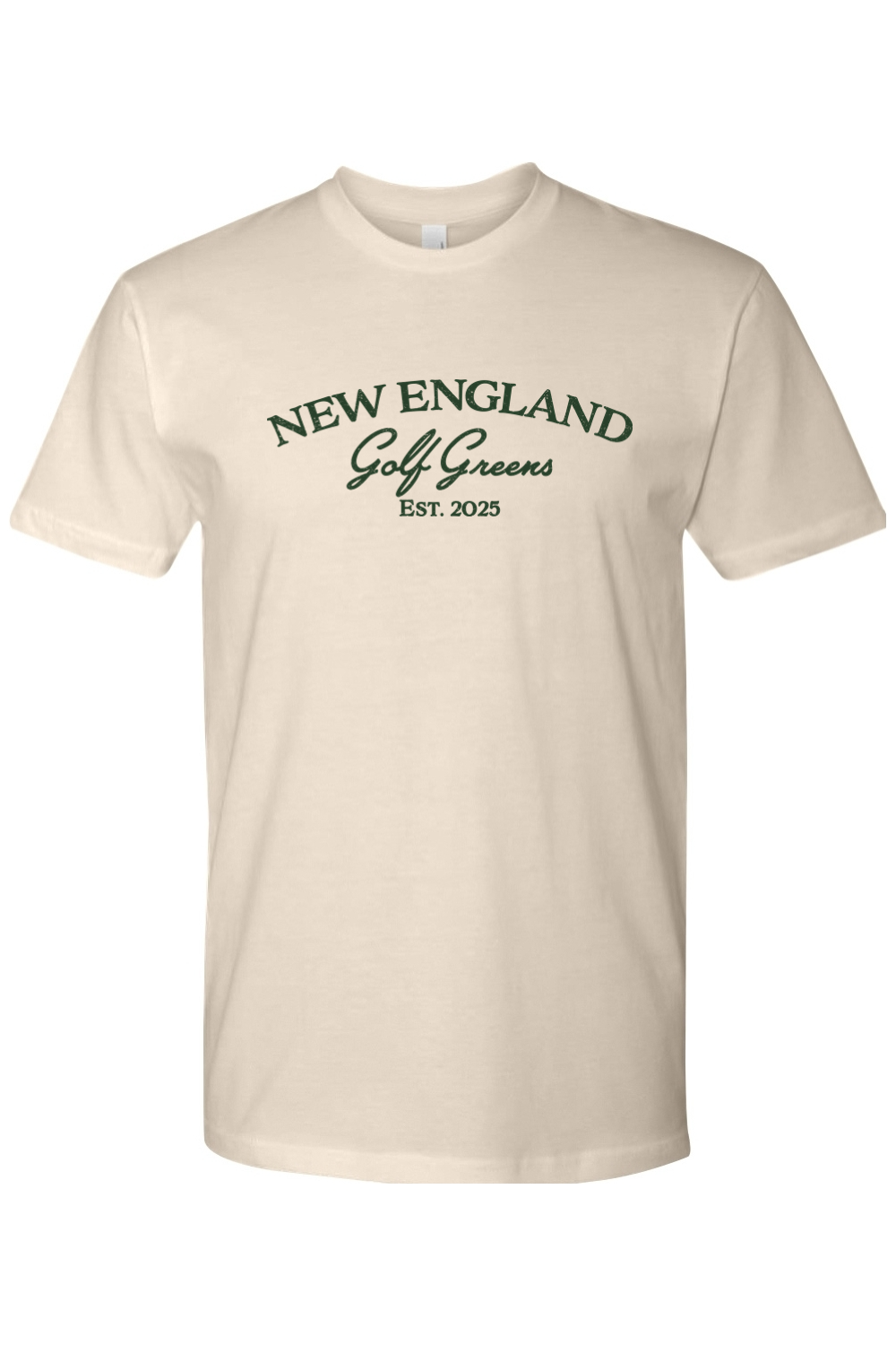 New England Golf Greens - Design One - Cotton T-Shirt - Adult Unisex