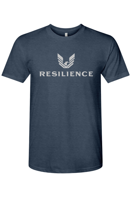 Resilience Light Ash Logo Tri-Blend T-Shirt - Unisex