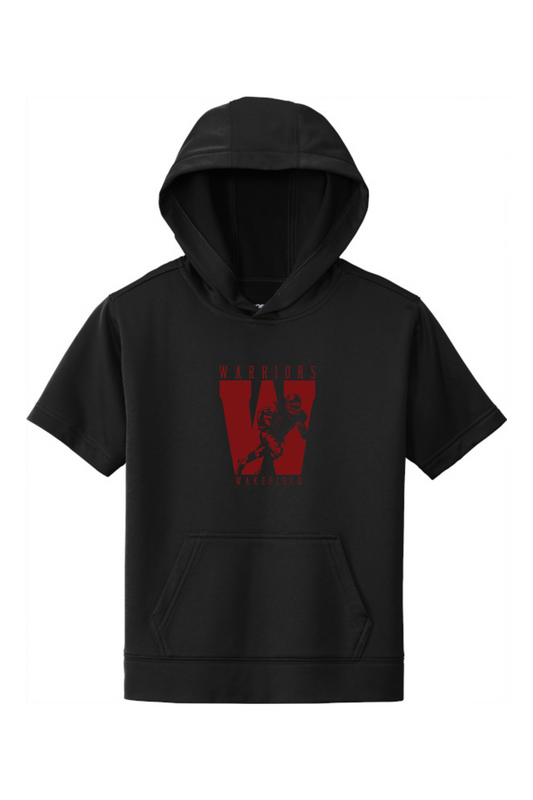Wakefield Football Fleece Short Sleeve Hooded Pullover - Youth