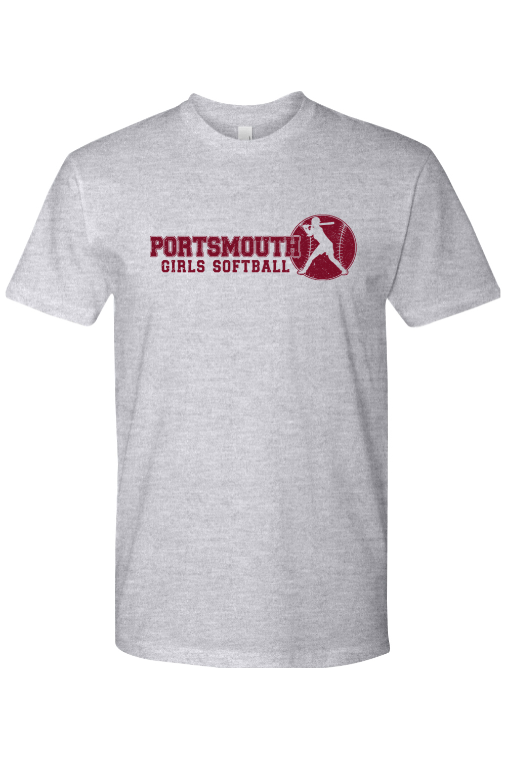 Portsmouth Girls Softball Cotton T-Shirt - Men's