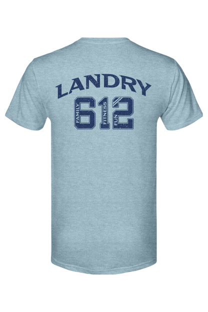 Resilience Landry Day '26 Blue/White Tri-Blend T-Shirt - Men's