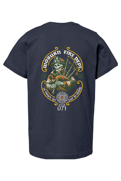 Woburn Fire St. Patrick's Day 2026 Cotton T-Shirt - Kids